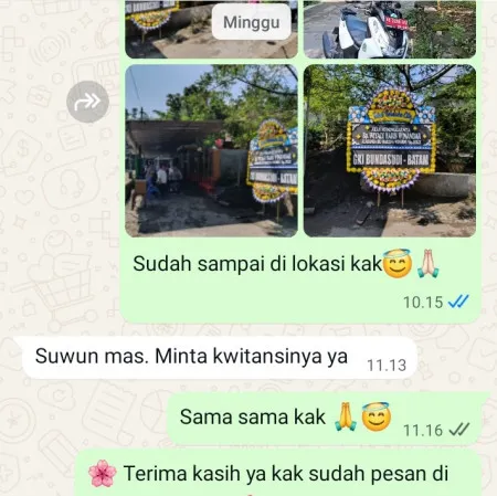 Pengiriman Papan Bunga Duka Darmawangsa