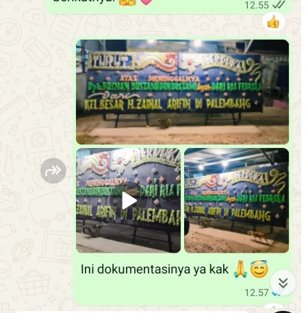 Pengiriman Papan Bunga Duka Darmawangsa