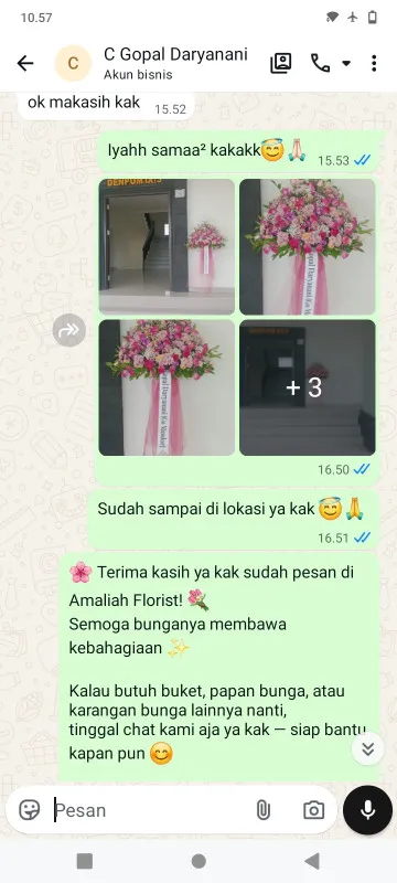 Pengiriman Karangan Bunga Darmawangsa